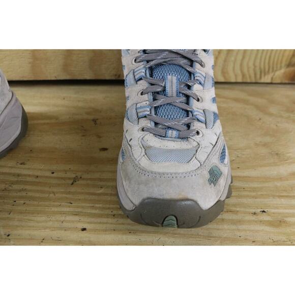 The North Face Women's Hiking Outdoor Shoes - Gray and Blue - Picture 5 of 10
